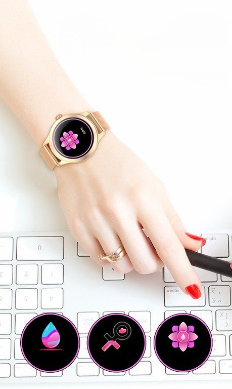 SMARTWATCH DAMSKI G. Rossi SW014-2 rosegold (sg009b) G. Rossi