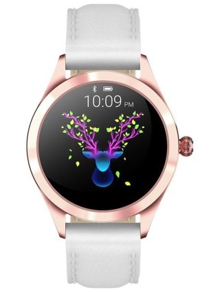 SMARTWATCH DAMSKI G. Rossi SW017-5 r.gold/white (sg011e) G. Rossi