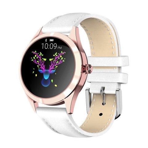 SMARTWATCH DAMSKI G. Rossi SW017-5 r.gold/white (sg011e) G. Rossi
