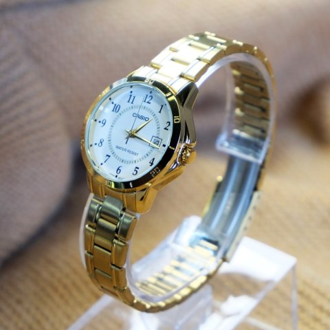 ZEGAREK DAMSKI CASIO LTP-V004G-7BUDF (zd568b) + BOX Casio