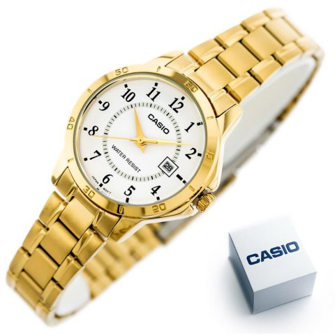 ZEGAREK DAMSKI CASIO LTP-V004G-7BUDF (zd568b) + BOX Casio