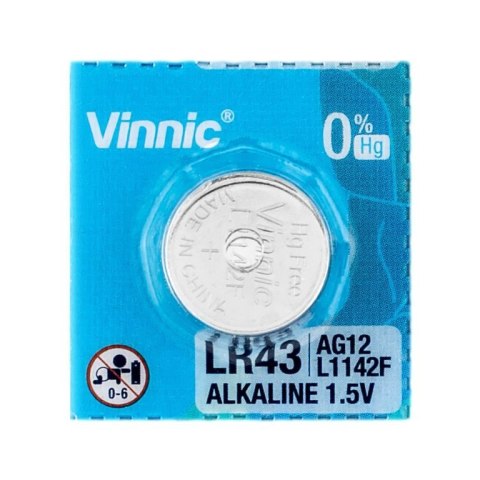 Bateria alkaliczna Vinnic LR1142/386/AG12 Inny