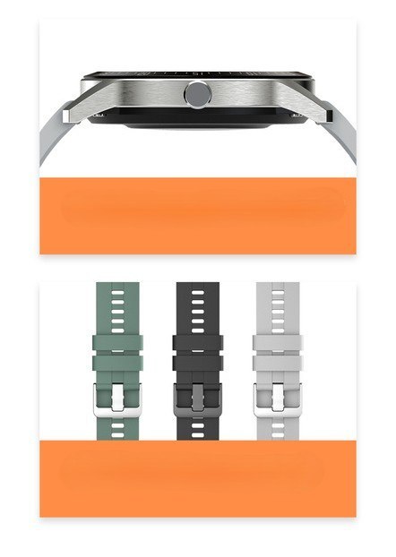 SMARTWATCH MĘSKI G. Rossi SW018-1 silver/black (sg012a) WŁASNE TARCZE G. Rossi