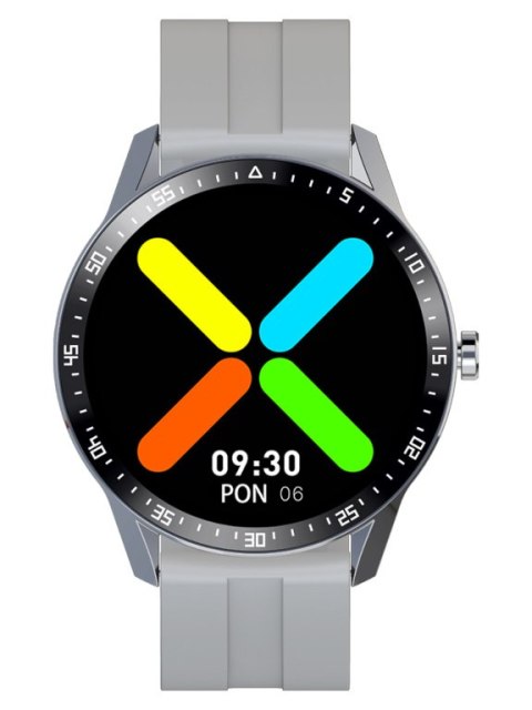 SMARTWATCH MĘSKI G. Rossi SW018-2 silver/gray (sg012b) WŁASNE TARCZE G. Rossi