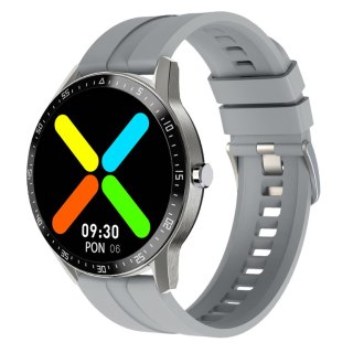 SMARTWATCH MĘSKI G. Rossi SW018-2 silver/gray (sg012b) WŁASNE TARCZE G. Rossi