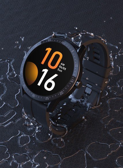 SMARTWATCH MĘSKI G. Rossi SW018-4 black/red (sg012d) WŁASNE TARCZE G. Rossi