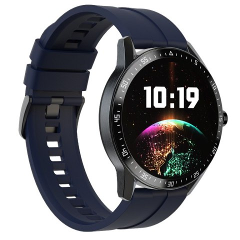 SMARTWATCH MĘSKI G. Rossi SW018-5 black/blue (sg012e) WŁASNE TARCZE G. Rossi