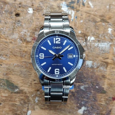 ZEGAREK MĘSKI CASIO MTP-V004D-2B (zd047g) + BOX Casio