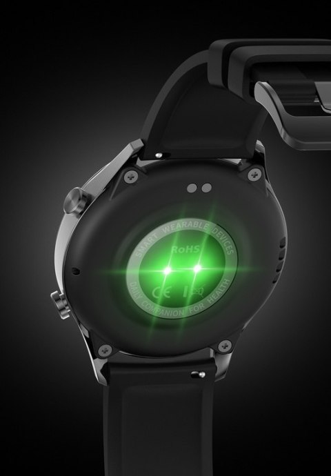 SMARTWATCH MĘSKI G. Rossi SW019-3 black/red (sg014c) PROWADZENIE ROZMÓW G. Rossi