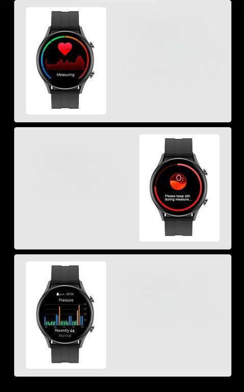 SMARTWATCH MĘSKI G. Rossi SW019-3 black/red (sg014c) PROWADZENIE ROZMÓW G. Rossi
