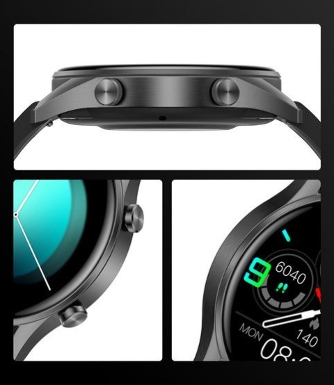 SMARTWATCH MĘSKI G. Rossi SW019-3 black/red (sg014c) PROWADZENIE ROZMÓW G. Rossi