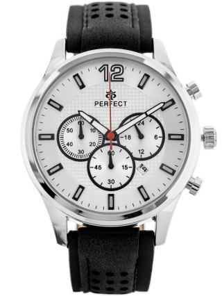 ZEGAREK MĘSKI PERFECT CH01L - CHRONOGRAF (zp354a) + BOX Perfect