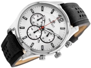 ZEGAREK MĘSKI PERFECT CH01L - CHRONOGRAF (zp354a) + BOX Perfect