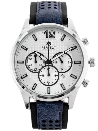 ZEGAREK MĘSKI PERFECT CH01L - CHRONOGRAF (zp354b) + BOX Perfect