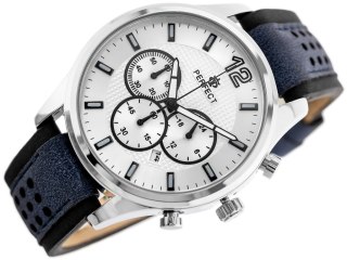 ZEGAREK MĘSKI PERFECT CH01L - CHRONOGRAF (zp354b) + BOX Perfect