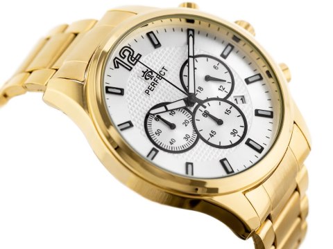 ZEGAREK MĘSKI PERFECT CH01M - CHRONOGRAF (zp355c) + BOX Perfect