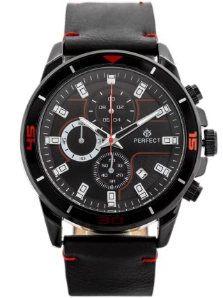 ZEGAREK MĘSKI PERFECT CH02L - CHRONOGRAF (zp351d) + BOX Perfect
