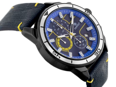 ZEGAREK MĘSKI PERFECT CH02L - CHRONOGRAF (zp351e) + BOX Perfect