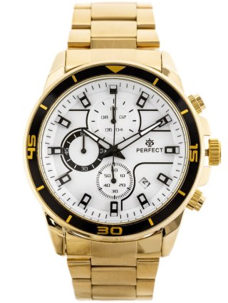 ZEGAREK MĘSKI PERFECT CH02M - CHRONOGRAF (zp356d) + BOX Perfect