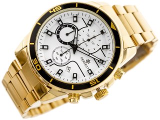 ZEGAREK MĘSKI PERFECT CH02M - CHRONOGRAF (zp356d) + BOX Perfect