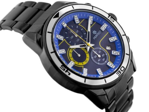 ZEGAREK MĘSKI PERFECT CH02M - CHRONOGRAF (zp356f) + BOX Perfect