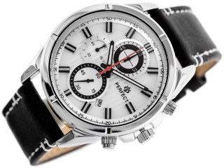 ZEGAREK MĘSKI PERFECT CH03L - CHRONOGRAF (zp352a) + BOX Perfect
