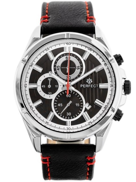 ZEGAREK MĘSKI PERFECT CH03L - CHRONOGRAF (zp352b) + BOX Perfect