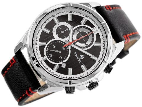 ZEGAREK MĘSKI PERFECT CH03L - CHRONOGRAF (zp352b) + BOX Perfect