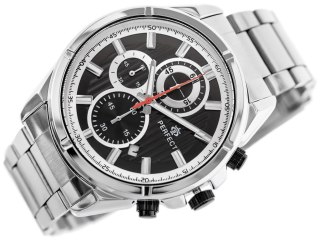 ZEGAREK MĘSKI PERFECT CH03M - CHRONOGRAF (zp358a) + BOX Perfect