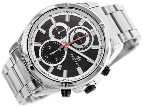 ZEGAREK MĘSKI PERFECT CH03M - CHRONOGRAF (zp358a) + BOX Perfect