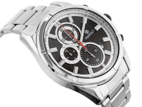 ZEGAREK MĘSKI PERFECT CH03M - CHRONOGRAF (zp358a) + BOX Perfect
