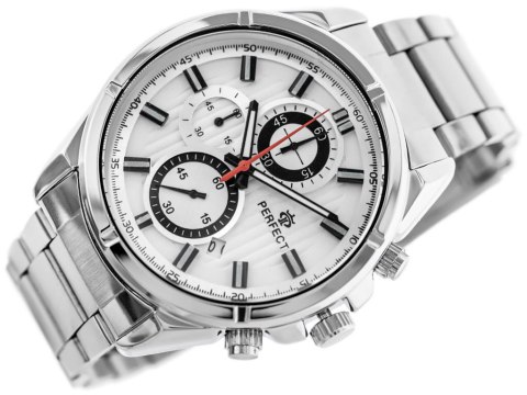ZEGAREK MĘSKI PERFECT CH03M - CHRONOGRAF (zp358b) + BOX Perfect
