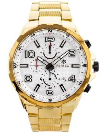 ZEGAREK MĘSKI PERFECT CH05M - CHRONOGRAF (zp357d) + BOX Perfect