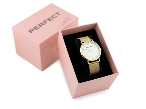 ZEGAREK DAMSKI PERFECT F342-03 (zp514b) + BOX Perfect