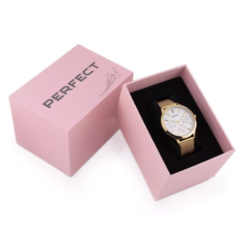 ZEGAREK DAMSKI PERFECT F372-04 (zp521b) + BOX Perfect