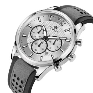 ZEGAREK MĘSKI PERFECT CH01L - CHRONOGRAF (zp354f) + BOX Perfect