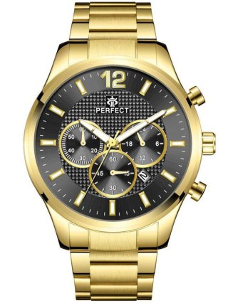 ZEGAREK MĘSKI PERFECT CH01M - CHRONOGRAF (zp355g) + BOX Perfect