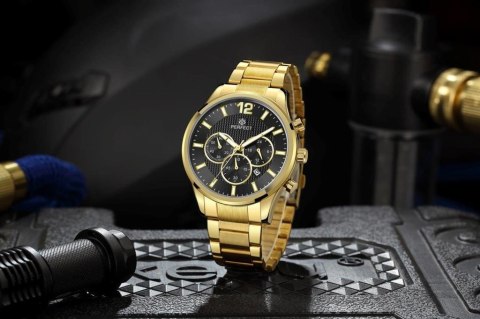 ZEGAREK MĘSKI PERFECT CH01M - CHRONOGRAF (zp355g) + BOX Perfect