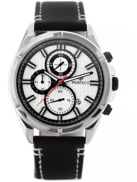 ZEGAREK MĘSKI PERFECT CH03L - CHRONOGRAF (zp352e) + BOX Perfect