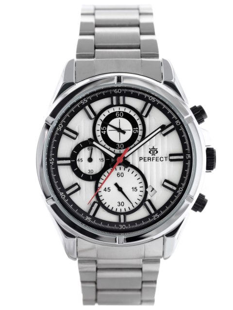 ZEGAREK MĘSKI PERFECT CH03M - CHRONOGRAF (zp358d) + BOX Perfect