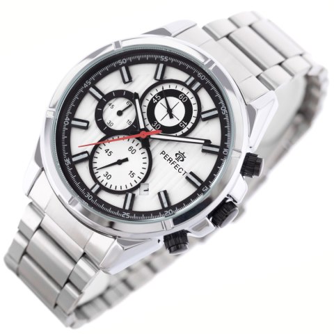 ZEGAREK MĘSKI PERFECT CH03M - CHRONOGRAF (zp358d) + BOX Perfect