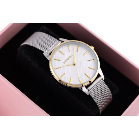 ZEGAREK DAMSKI PERFECT F374-02 (zp527b) + BOX Perfect