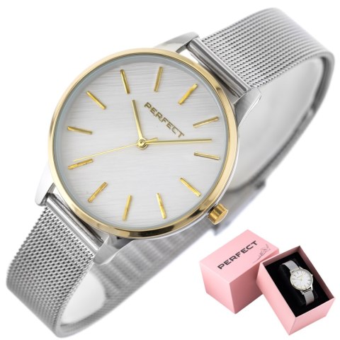 ZEGAREK DAMSKI PERFECT F374-02 (zp527b) + BOX Perfect