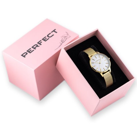 ZEGAREK DAMSKI PERFECT F374-03 (zp527c) + BOX Perfect
