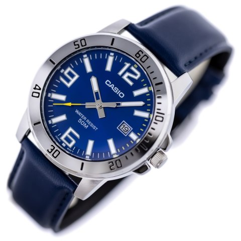 ZEGAREK MĘSKI CASIO MTP-VD01L-2BV (zd169a) + BOX Casio