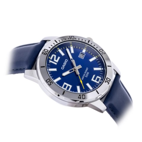 ZEGAREK MĘSKI CASIO MTP-VD01L-2BV (zd169a) + BOX Casio