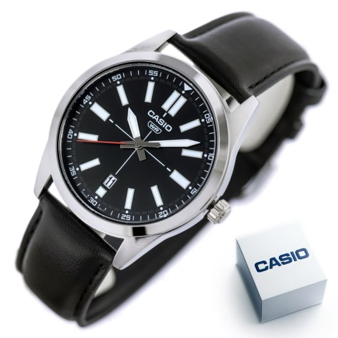 ZEGAREK MĘSKI CASIO MTP-VD02L-1EUDF (zd170a) + BOX Casio