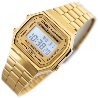 ZEGAREK UNISEX CASIO A168WG-9W (zd088b) - KLASYKA + BOX Casio