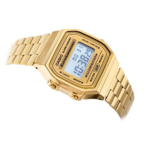 ZEGAREK UNISEX CASIO A168WG-9W (zd088b) - KLASYKA + BOX Casio