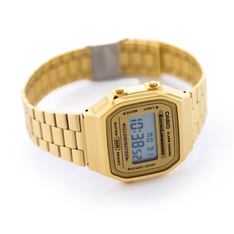 ZEGAREK UNISEX CASIO A168WG-9W (zd088b) - KLASYKA + BOX Casio